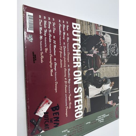 Butcher On Steroids Splatter Colored LP Sealed LE /333 w Numbered Obi - Picture 3 of 5